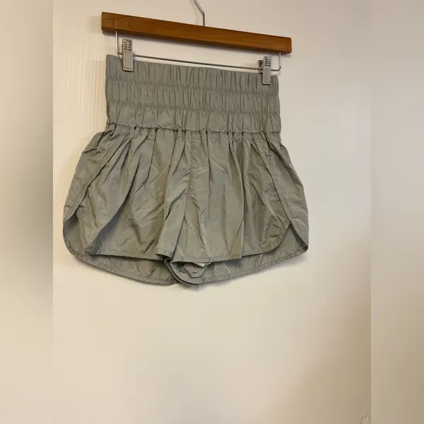FP‎ Movement The Way Home Shorts – Arctic Mist Silver Size M - Image 4