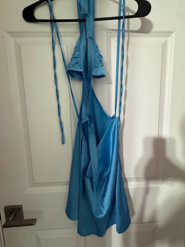 Hudson and Bailey blue dress - Image 3