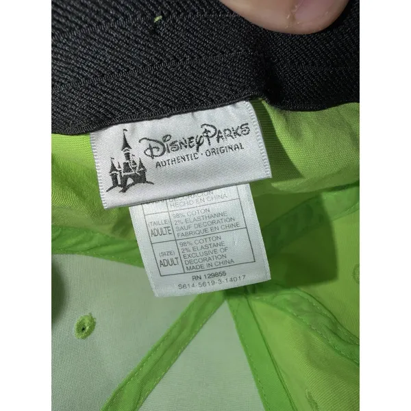 Disney Parks Mickey Ear Green‎ Cap Pink Hearts Graphic All Over Edge Collection - Image 7
