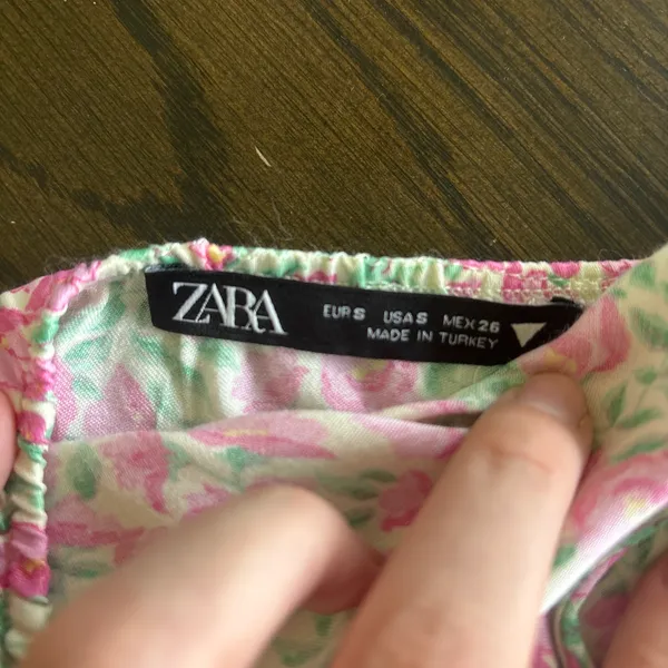 ZARA Floral Mini Dress - Image 5