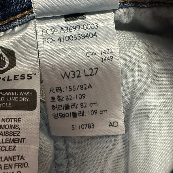 Levi's SilverTab Mom Jeans Womens Size 32x27 Medium Wash High Rise Tapered‎ Leg - Image 7