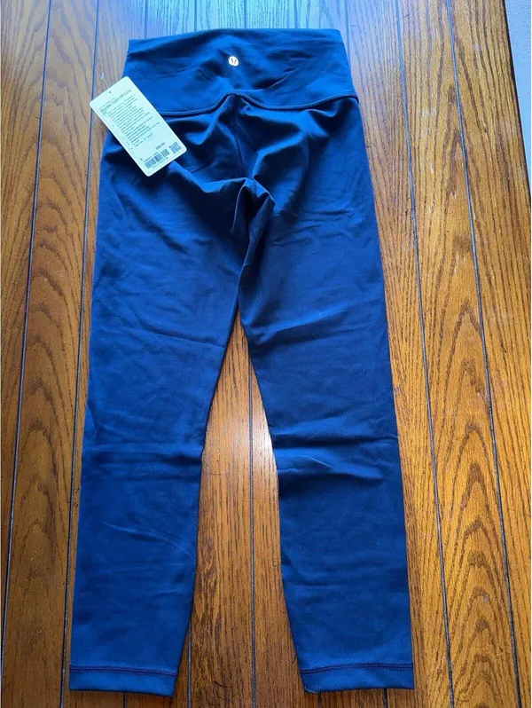 Lululemon Wunder Train High Rise 23” True Navy Size 6 NWT - Image 2