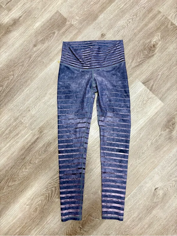 Niyama Sol Stripe Stone Leggings Size M - Image 3
