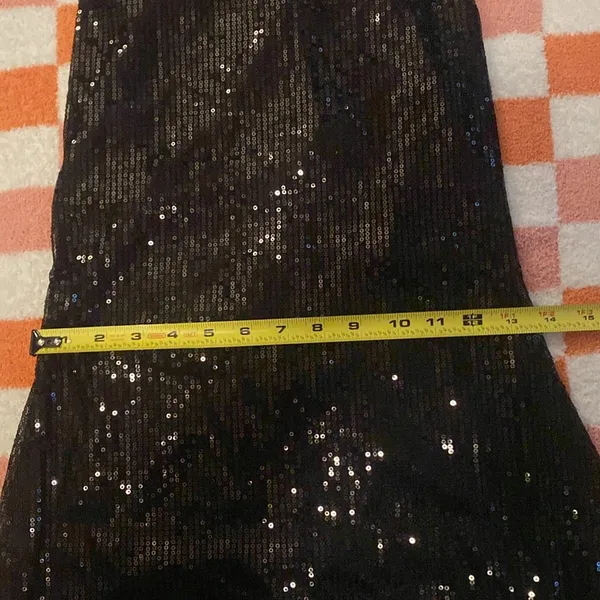 Lioness Black Sequins Strapless Mini Dress - Image 6