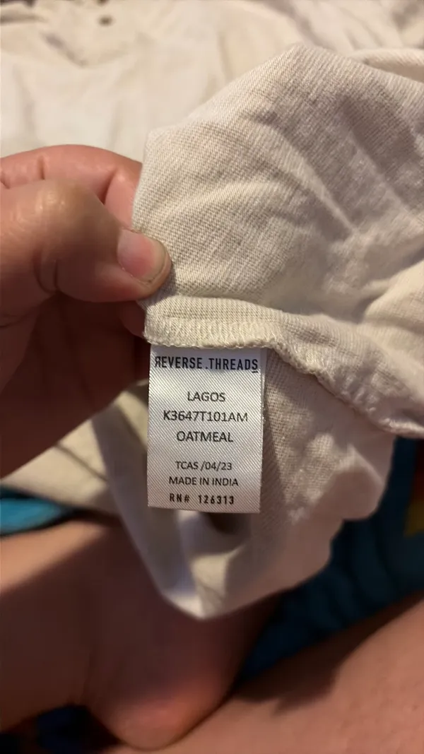 Men’s Polo White Size L - Image 3