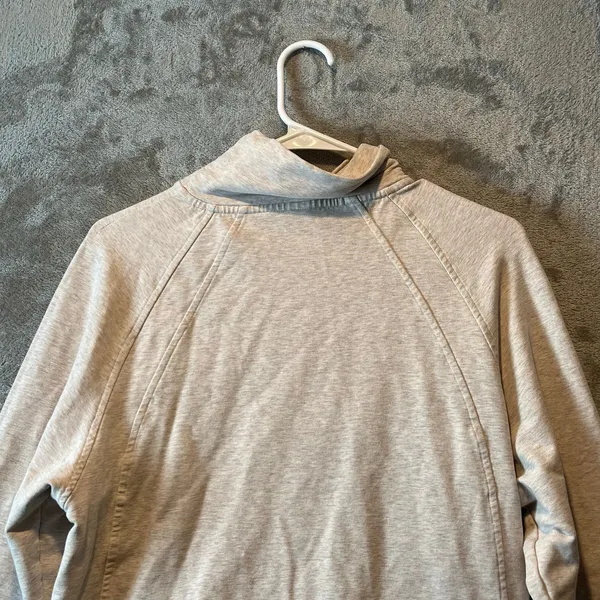 Varley Sweatshirt Women's Size XS Beige‎ Tan Athletic Cotton - Image 2