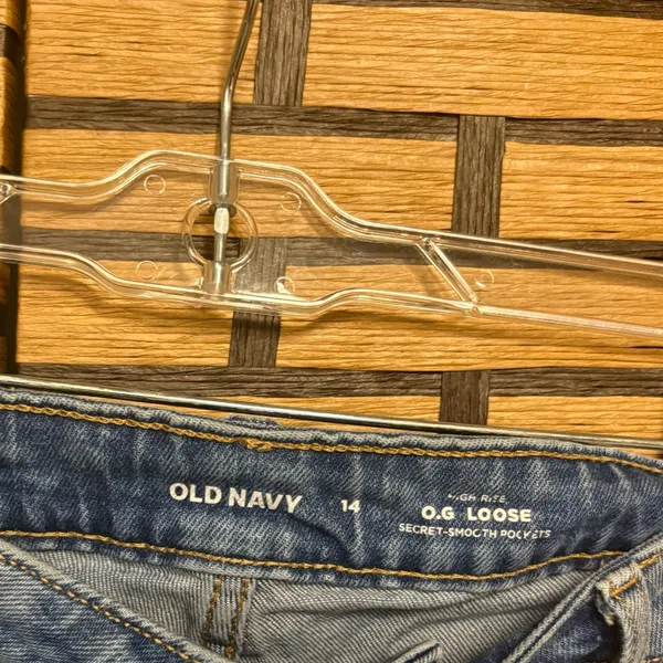 Old‎ Navy O.G. High Rise Loose Jeans Size 14 - Image 6