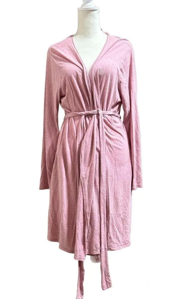 VICTORIA’S SECRET dusty rose robe, size XL - Image 2