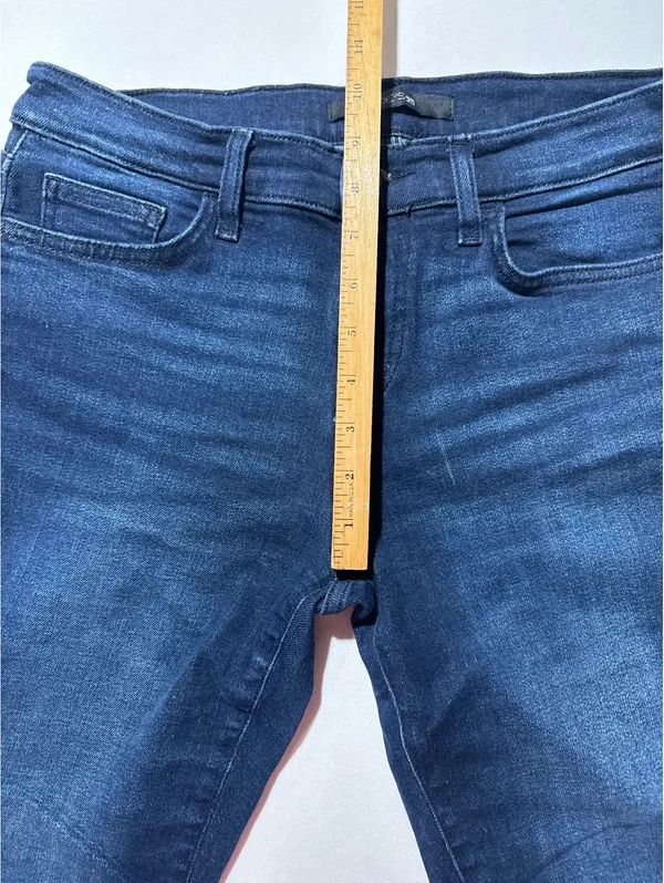 Joe's Jeans Mid Rise Petite Bootcut Denim Jeans - Perfectly - Image 5