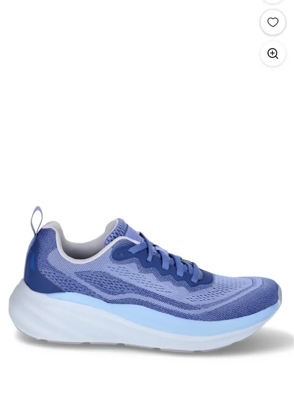 Avia Women's Size 6.5 Comfort Performance Sneakers Blue White Thick Foam Trainer - Image 2
