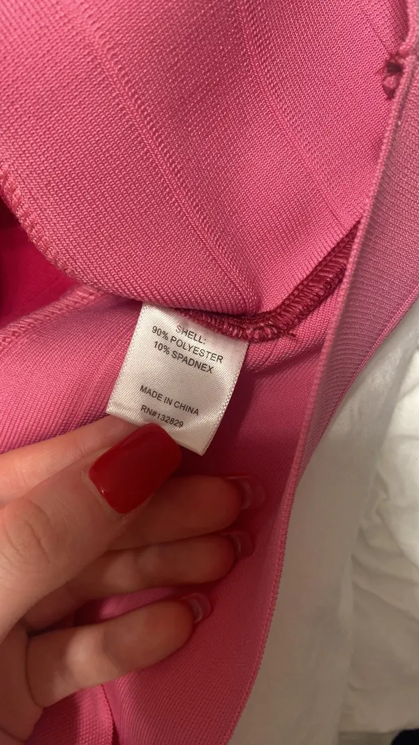 superdown NWT  Pinky Mini Dress In Pink Multi - Image 8