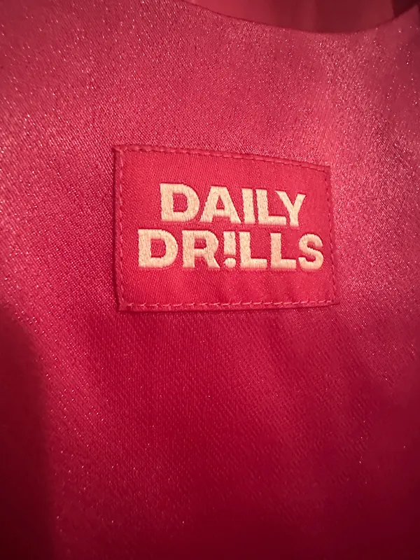 Daily Drills Silky Mini Dress - Image 5