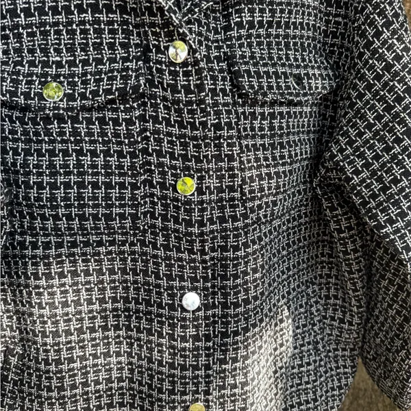 Stoosh Black and White‎ Tweed Jacket - Image 2