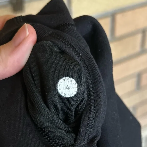 Lululemon Wunder Under Pant (Hi-Rise) Tech Mesh 28" Leggings Black Size 4 - Image 7