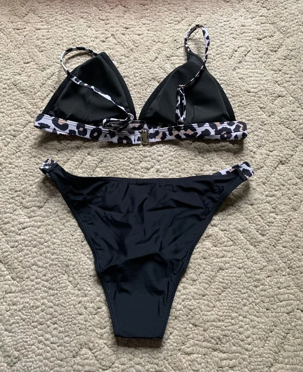Bikini Set Black Size M - Image 2