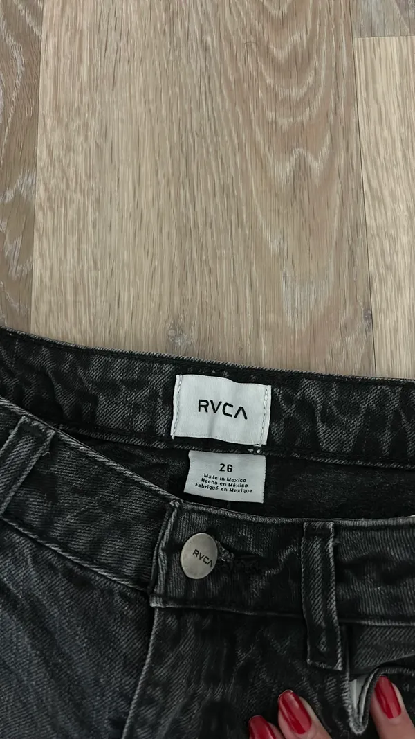 RVCA Shorts Denim Black - Image 2