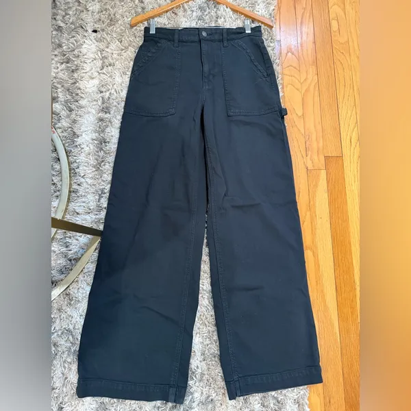 American Eagle Outfitters Men's Dark Cargo Pants size 6 - Image 7