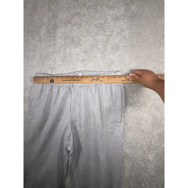 Daily Practice by Anthropologie Gray Shimmer Fleece Jogger Sweatpants Size M - Image 5