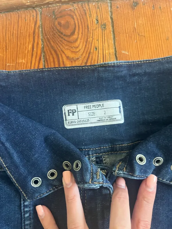 Free People Denim Skirt - Image 3
