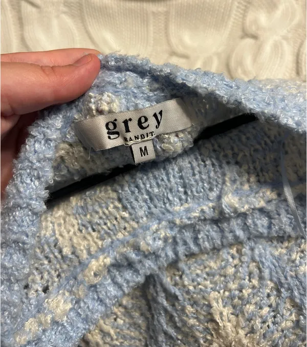 Grey Bandit West Coast Sweater in Blue - Image 2
