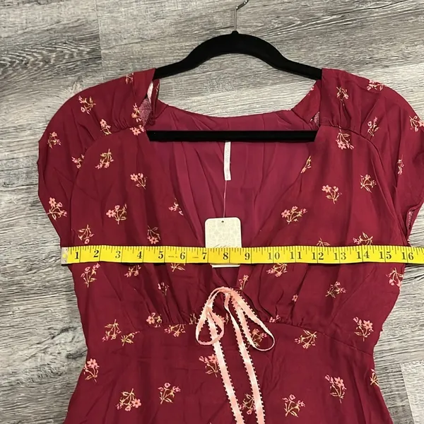 FREE PEOPLE NWt Everyone's Favorite Mini / Earth Red Combo - S ($130) - Image 8