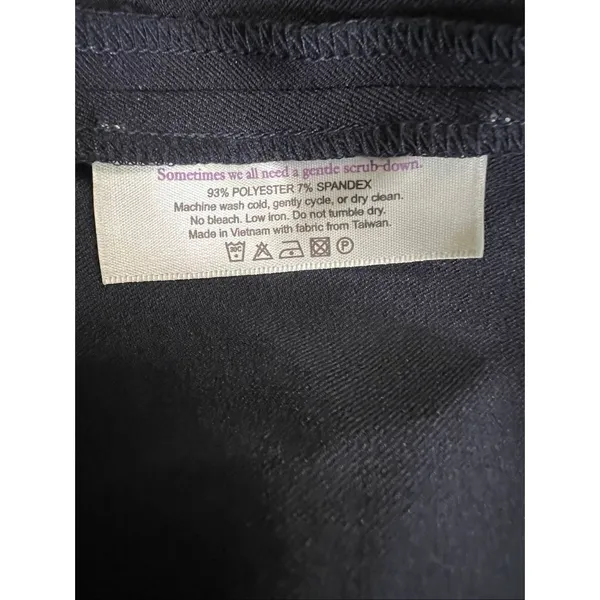 MM LaFleur Black Sheath Dress 12 Sleeveless Career Minimalist Stretch Midi - Image 6