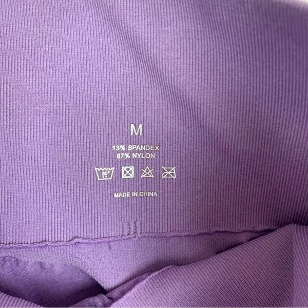 Nvgtn women's medium light purple seamless leggings athletic gym workout - Image 4