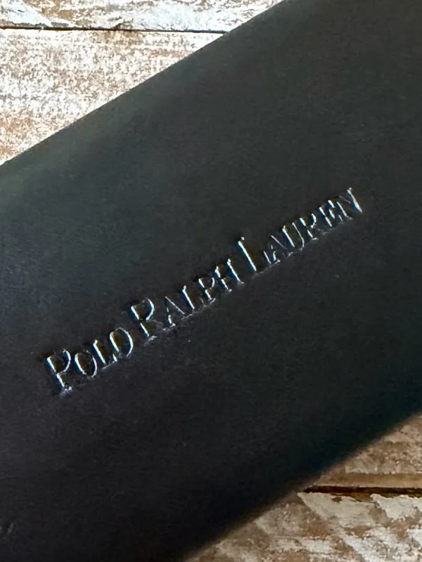🕶️Polo Ralph Lauren Black Eyeglass Case Hard Protective Case🕶️ ~ case only - Image 2