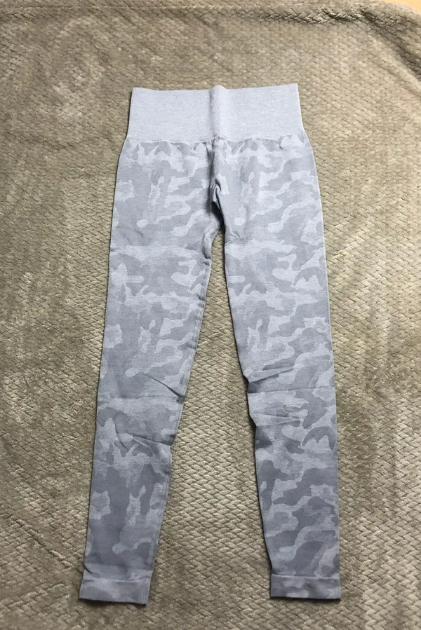Seamless Leggings Gray - Image 3