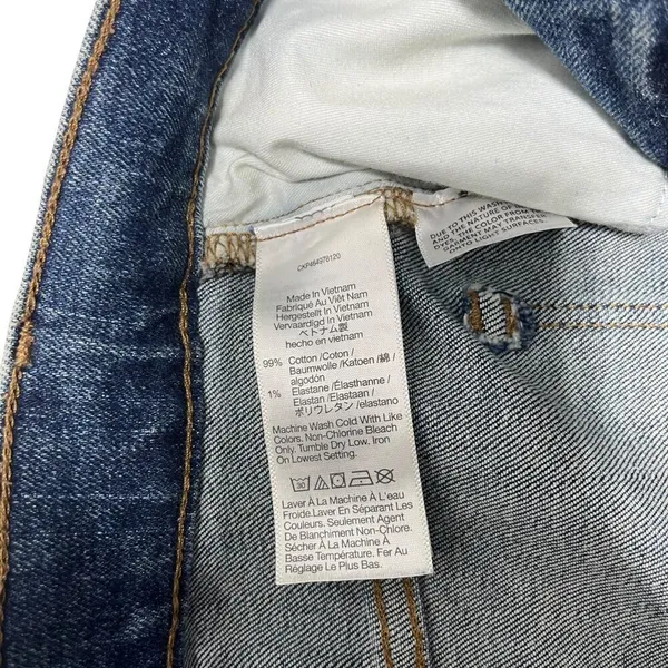 Madewell Cali Demi-Boot Jeans Women’s‎ Size 23 | High Rise Stretch Denim Blue - Image 7