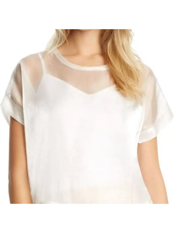 KIIND OF 𝅺Womens Borderline Open Back Crop Top - Image 2