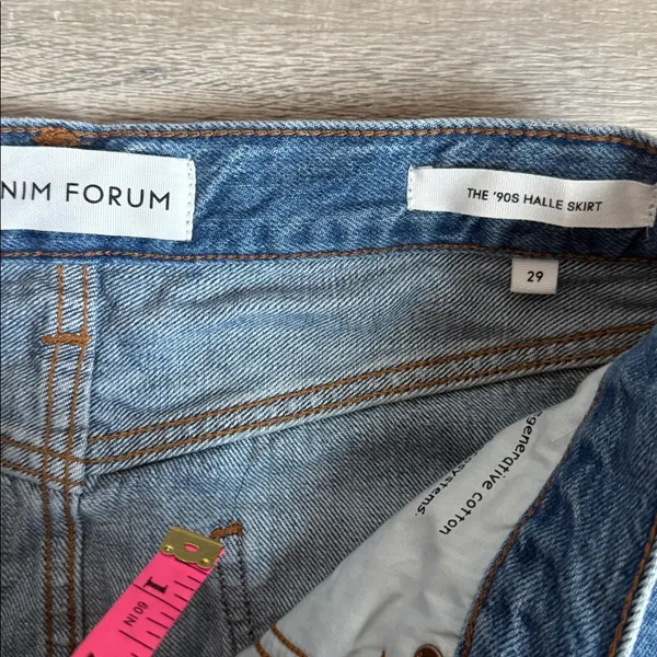 Aritzia Denim Forum The '90s Halle Jean Skirt 29 - Image 9
