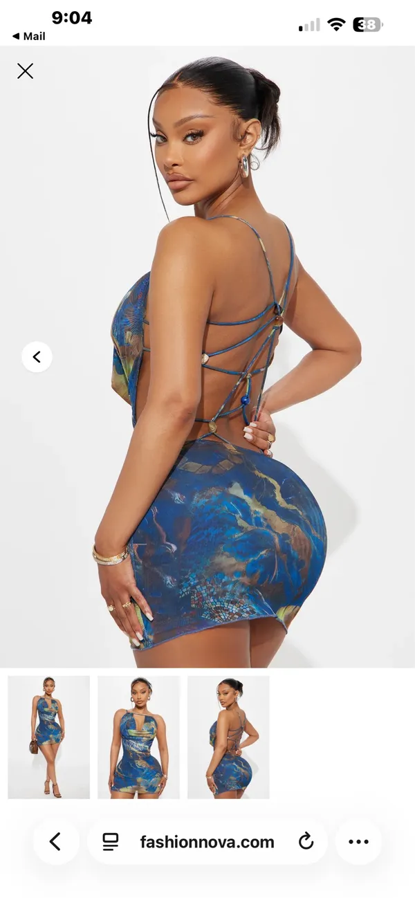 FashioNova Gemstone mini dress - Image 6