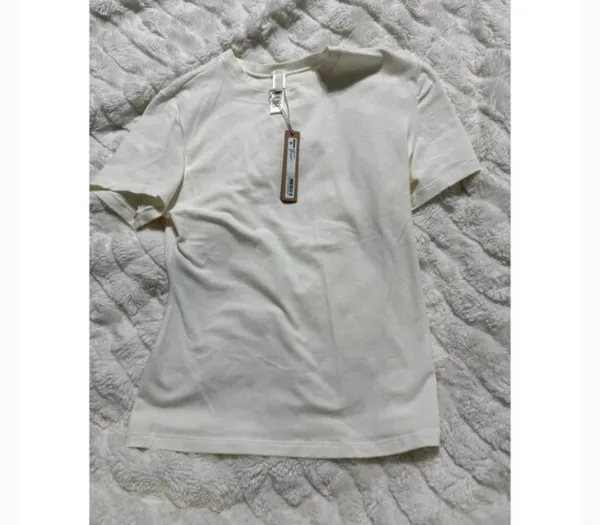 SKIMS Cotton Jersey T-Shirt XS - Image 3