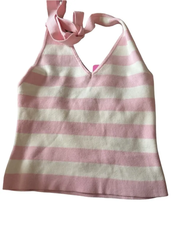 Edikted Kezia Stripe Halter Top medium NWT - Image 4
