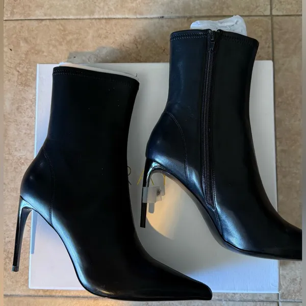 RAYE Aviv Bootie in Black Nappa - Image 5