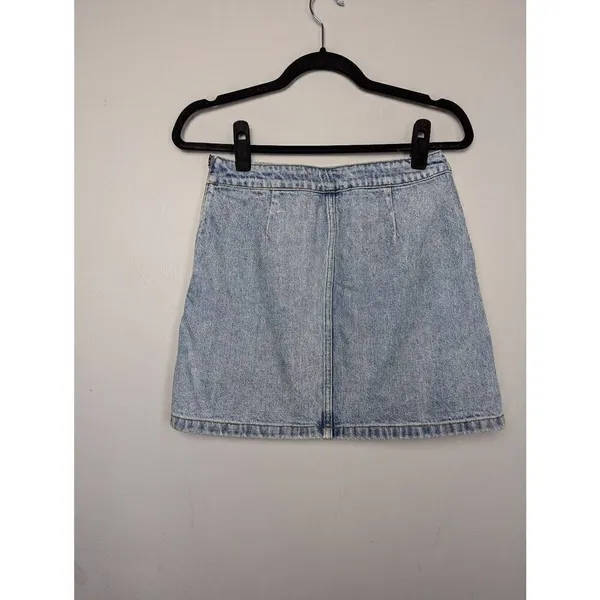 Aritzia Wilfred Free donyale denim A-line skirt size 8 - Image 4