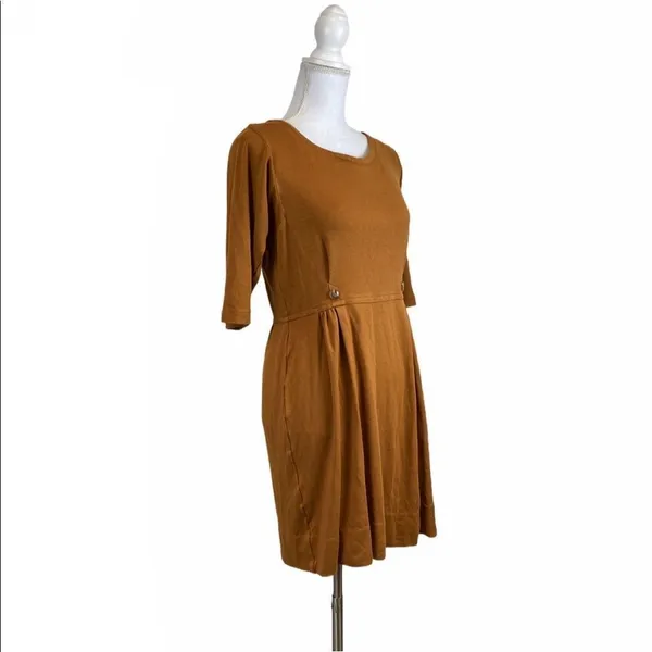 Marc by Marc Jacobs Brown Casual Dress Medium - Image 2
