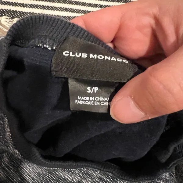 Club Monaco small‎ blue top - Image 7