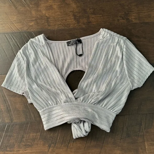 (3/$40 Item) Bershka Sparkly Top - Image 8