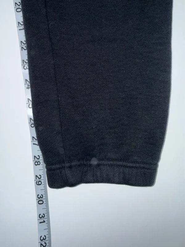 Nike Sportswear Club Fleece Jogger Sweatpants Black Logo Mid-rise - Image 11