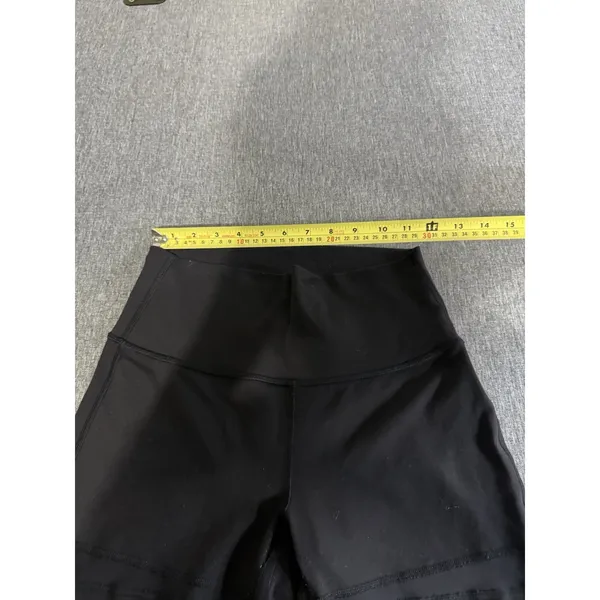 lululemon Wunder Under Black High Rise Ankle Leggings Stretch High Times Sz 8 - Image 8