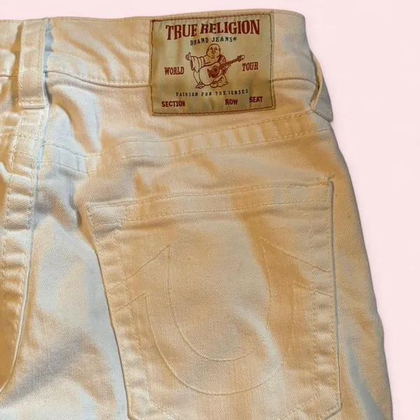 True-religion Women's White Jeans - Image 4