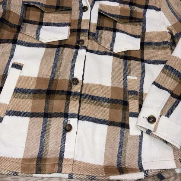 Love Tree Multicolored Button Up Jacket Size Medium - Image 14