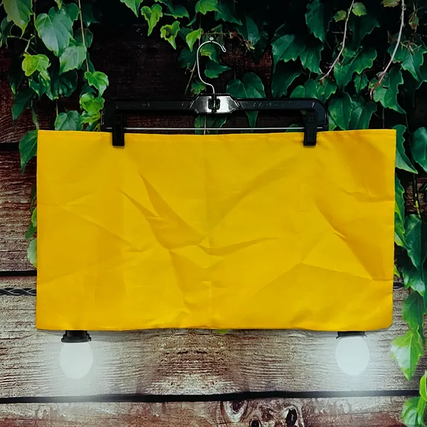 Goyard Luxury Dust Bag Cover 23"x12" Yellow Gold Pouch NO DRAWSTRING - Image 3