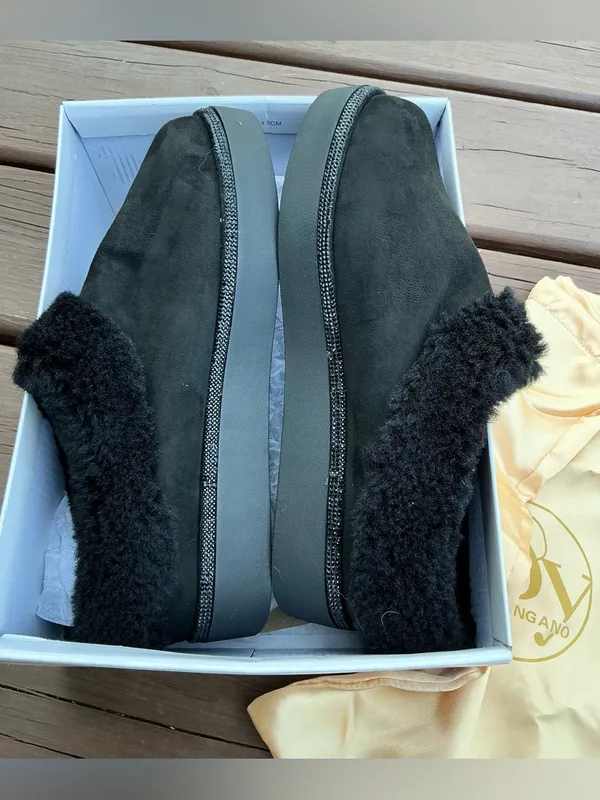 FootJoy Sherpa lining outdoor slippers on platforms 🌟🌟 - Image 5