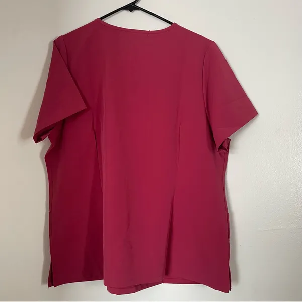 NWT Mandala Notch Neck Scrub Top | Size: XL - Image 2