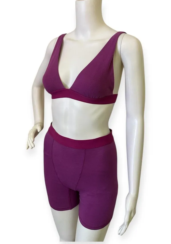No Boundaries Women's Purple Intimate Set - Image 5