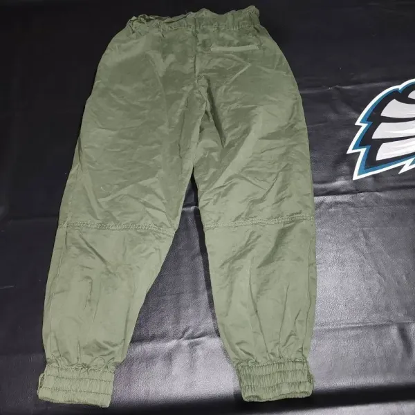 Urban Outfitters Womens Green Utility‎ Jogger Pants Small - No Drawstring - Image 2