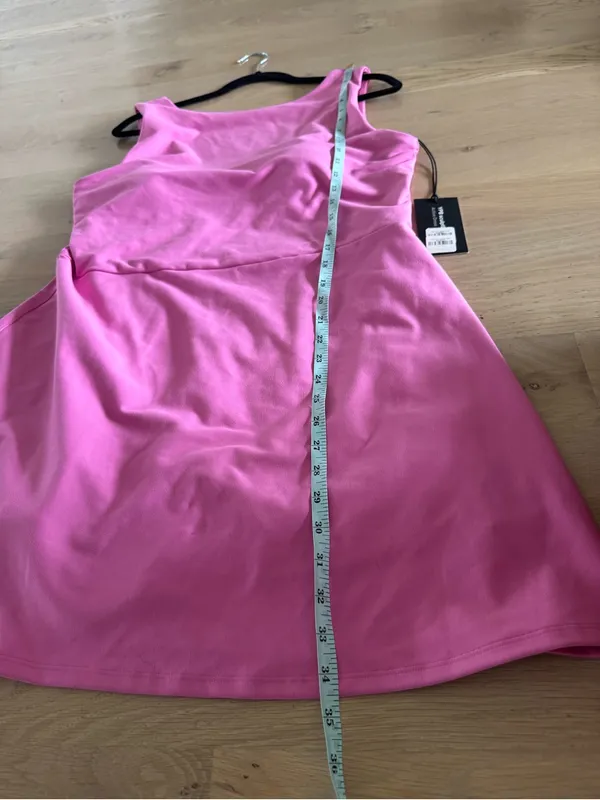 Abercrombie & Fitch YPB sculptLUX athletic mini dress pink XL NWT - Image 12